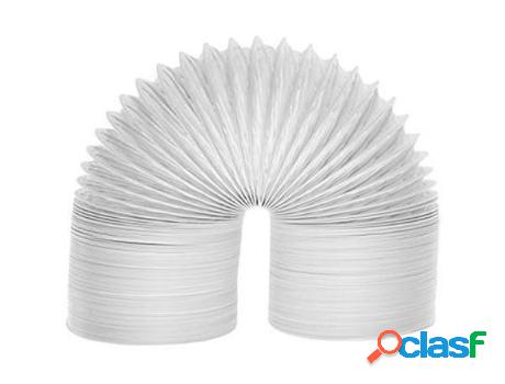 Tubo aluflex blanco 120mm extensible 5 mt