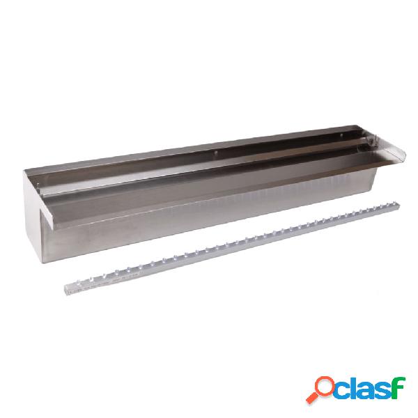 Ubbink Cascada Niágara 60 cm de acero inoxidable con luz