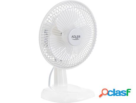 Ventilador de Mesa ADLER AD7301 (30 W - Diámetro 15 cm)