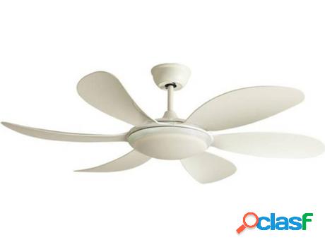 Ventilador de Techo CRISTALRECORD Tanik Blanco (25 W -