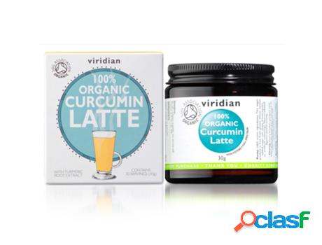 Viridian 100% Organic Curcumin Latte 30g (Currently