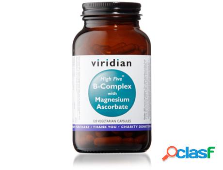 Viridian HIGH FIVE B-Complex with Mag Ascorbate 120&apos;s