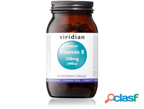 Viridian Natural Vitamin E 330mg (400iu) 90&apos;s