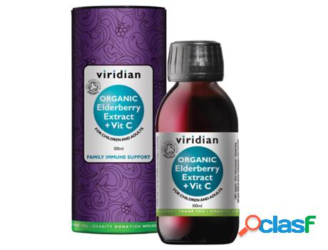 Viridian Organic Elderberry Extract + Vit C 100ml
