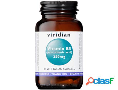 Viridian Vitamin B5 (Pantothenic Acid) 350mg 30&apos;s