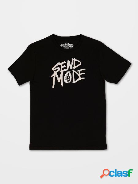 Volcom Camiseta Send Mode - BLACK - (NIÑOS)