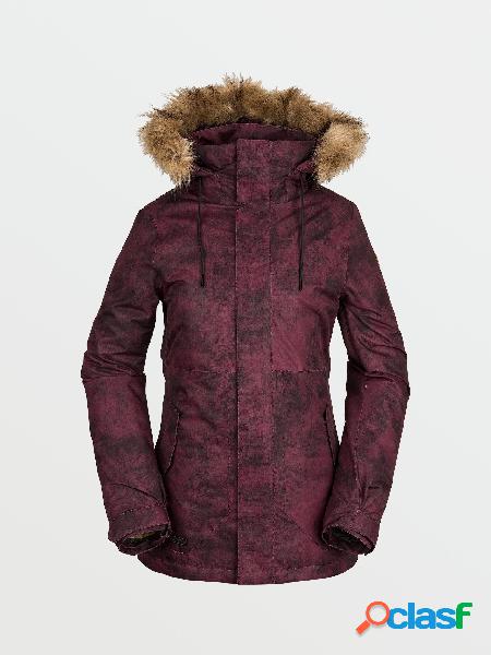 Volcom Chaqueta Fawn Insulated - ACID MERLOT