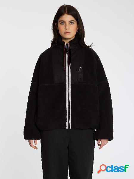 Volcom Chaqueta sherpa Fuzoff - BLACK