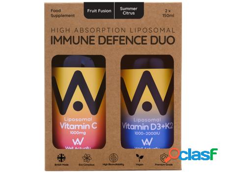 Well.Actually. High Absorption Liposomal Immune Defence Duo