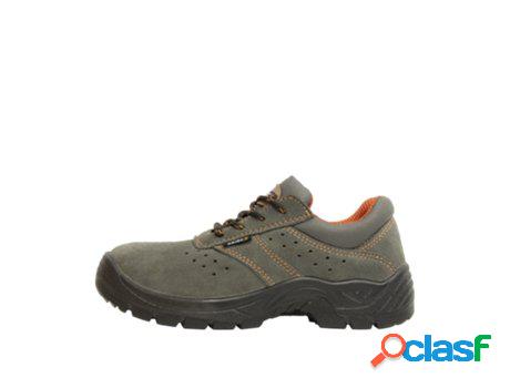 Zapato de Seguridad ORIOCX Ábalos S1 P (Gris -Piel serraje