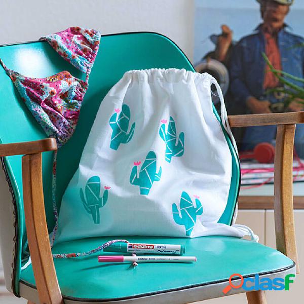 edding Rotuladores textiles 10 unidades multicolor 4600