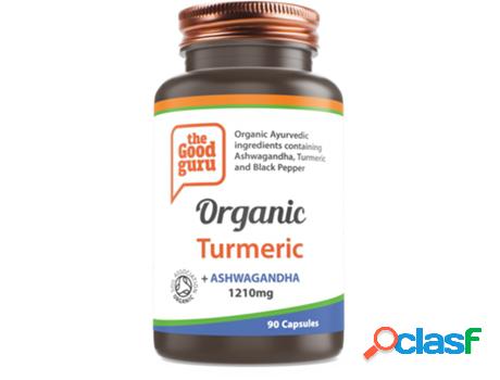 the Good guru Organic Turmeric + Ashwagandha & Black Pepper