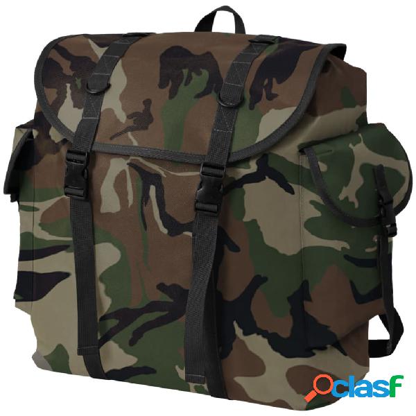 vidaXL Mochila militar 40 L Camuflaje