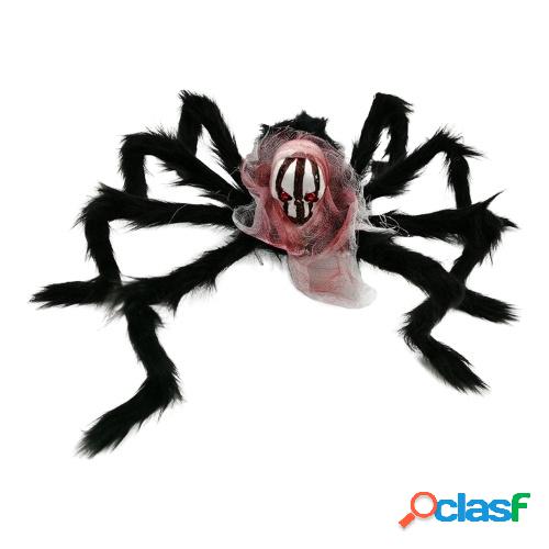 20 x 16 pulgadas Halloween Araña gigante Scary Creepy Skull