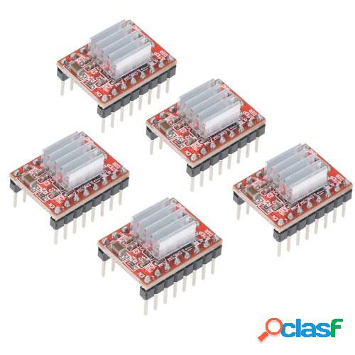 5 uds A4988 módulo de accionamiento de Motor paso a paso