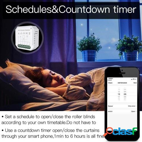 6 Uds Tuya WiFi Módulo de interruptor de cortina