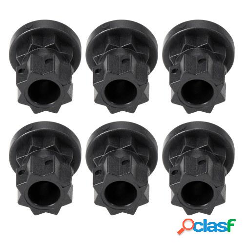 6Pcs Ram Mount Track Base de montaje Track Gear Adapter