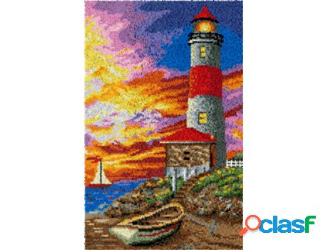 Aguja para Alfombras LOVELYLUST.COM Sunset Lighthouse (Metal