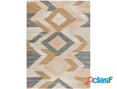 Alfombra étnica con relieve ATTICGO (Enya - Multicolor -