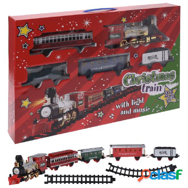Ambiance Conjunto de tren de Navidad 22 piezas