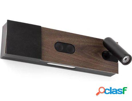 Aplique com Lector FARO BARCELONA Magos LED (3 + 6 - ABS,