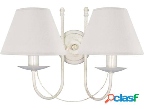 Apliques TOSEL Provençale (Blanco - E14 - Máx. 40W -