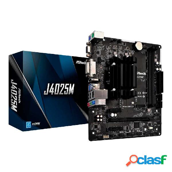 Asrock j4025m. procesador intel j4025. micro-atx.