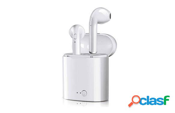 Auriculares Stereo Wireless Blancos
