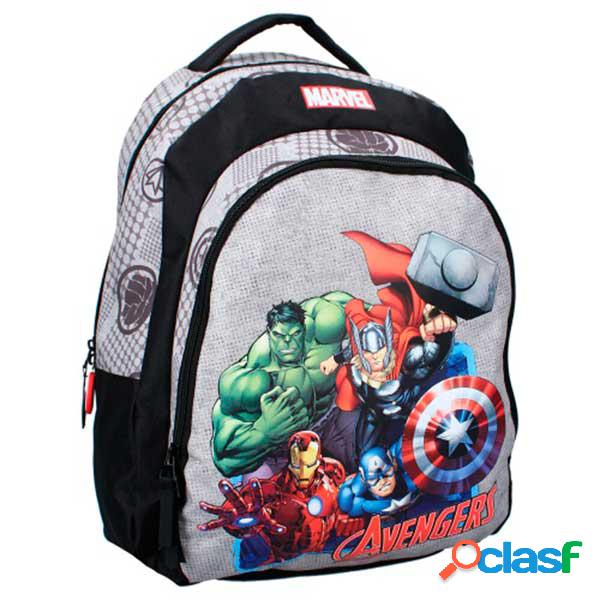 Avengers Mochila Gris Safety Shield 45cm
