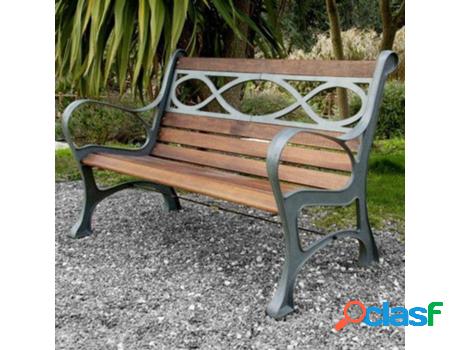 Banco jardin papillon houston forjado