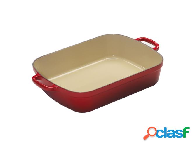 Bandeja Retangular Hierro Fundido LE CREUSET Rojo 33 cm