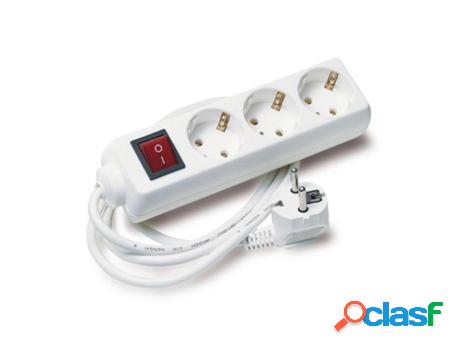 Base 3 tomas con interruptor 801600