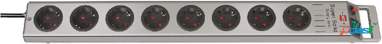 Base Múltiple Brennenstuhl Super-Solid-Line con interruptor