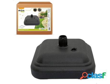 Base de Parasoles AKTIVE 62198 Negro (35x35x13cm)