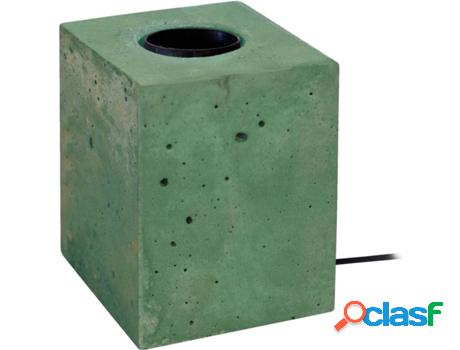 Base para Lámpara TOSEL Béton (Verde - Concreto -