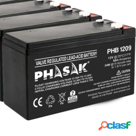 Bateria phasak phb 1209 compatible con sai/ups phasak segun