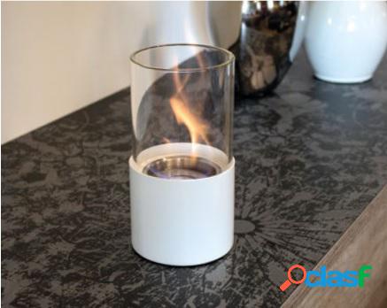 Biochimenea de sobremesa Ruby Torcello Blanco 206xØ106mm