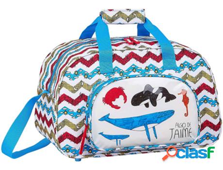 Bolsa de Deporte ALGO DE JAIME 66401 Blanco (24 x 40 x 23