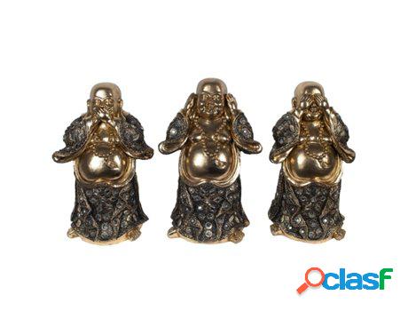 Budas No Veo No Oigo No Hablo Incluye 3 Unidades Figuras