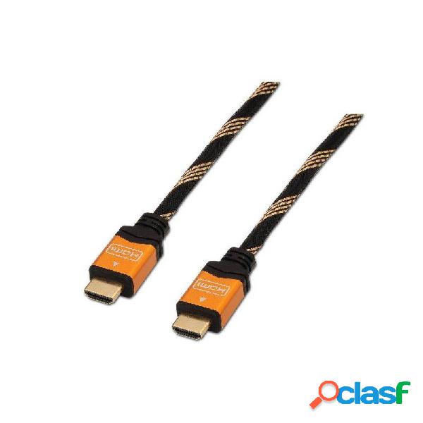 Cable HDMI 1.4 Aisens A119-0109/ HDMI Macho - HDMI Macho/