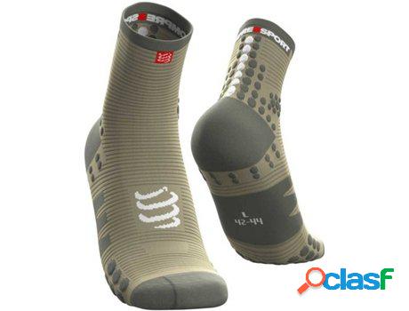 Calcetines COMPRESSPORT Calcetine Racing V3.0 High Verde