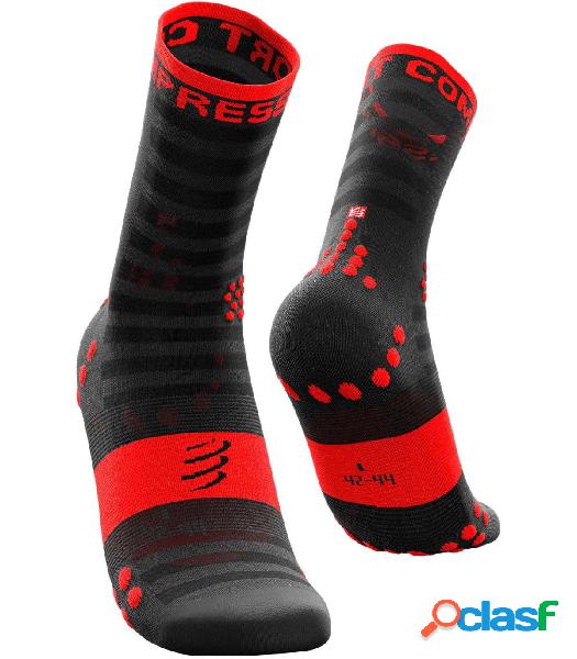 Calcetines Running Pro Racing V3.0 Ultraligeros Altos Negro