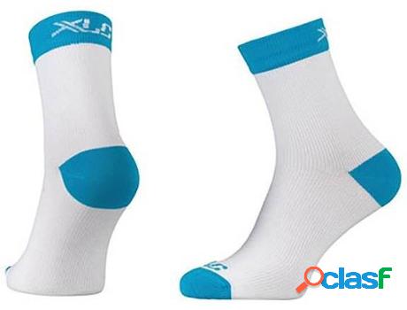 Calcetines XLC Cs-C03 Compresion Race Azul Blanco (Xl)