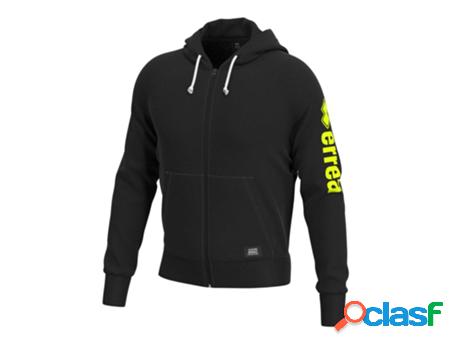 Camiseta ERREA Essential 2022 Classic Logo Negro, Amarillo