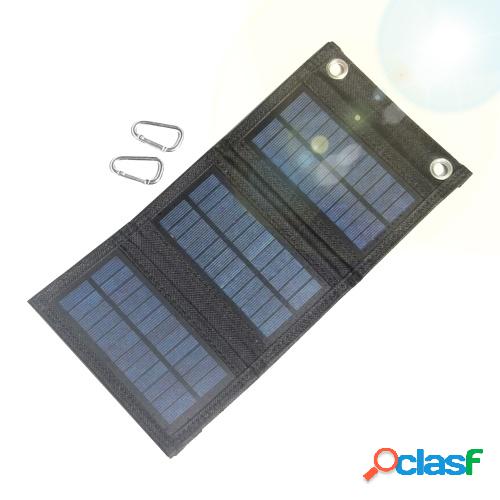 Cargador solar plegable de 4.5W 5V con puerto USB Panel