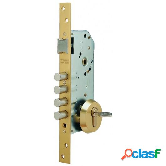 Cerradura Seguridad Madera Embutir 50Mm R100B566C Cromo