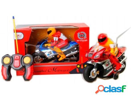 Coche IMPORTACION Rc Moto Carreras (Edad Mínima: 3 Años)