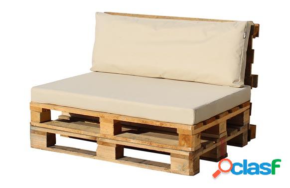 Cojín Asiento Para Palet Crudo 120x80x10cm