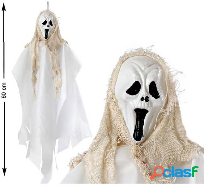 Colgante Scream Blanco de 60 cm