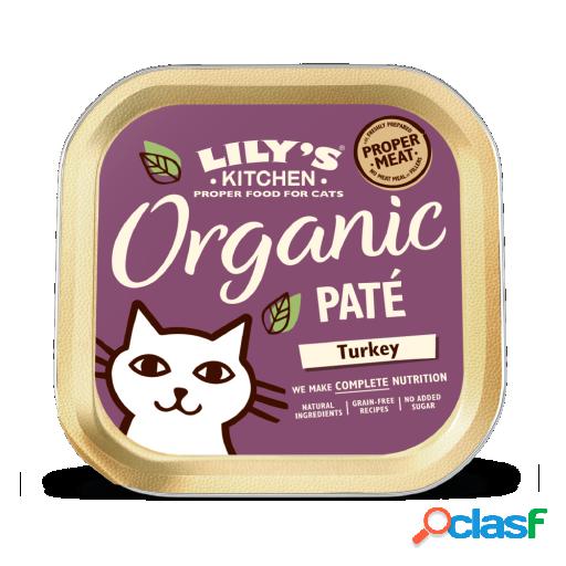 Comida Húmeda Organic Paté de Pavo para Gatos 85 gr Lily's
